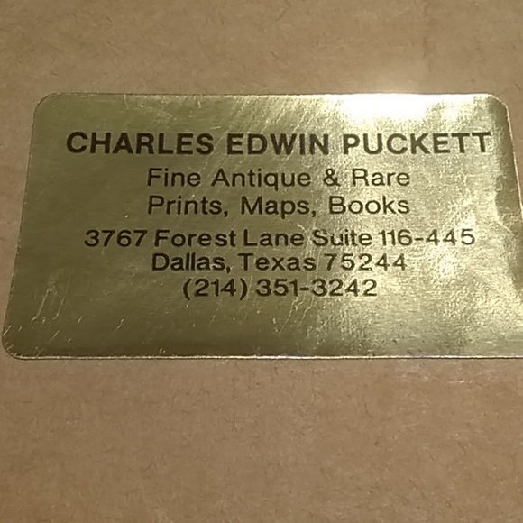 REAL and RARE 1858 five dollar note in frame - Picture 5 of 6